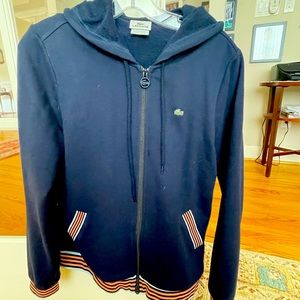 Lacoste womens hoodie size 12 New